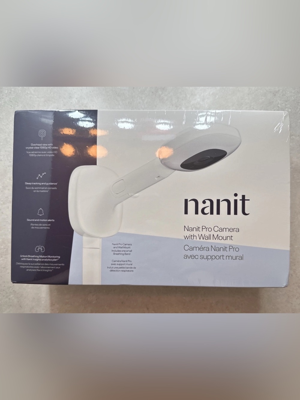 Nanit Pro Camera with Wall Mount - White SEALED